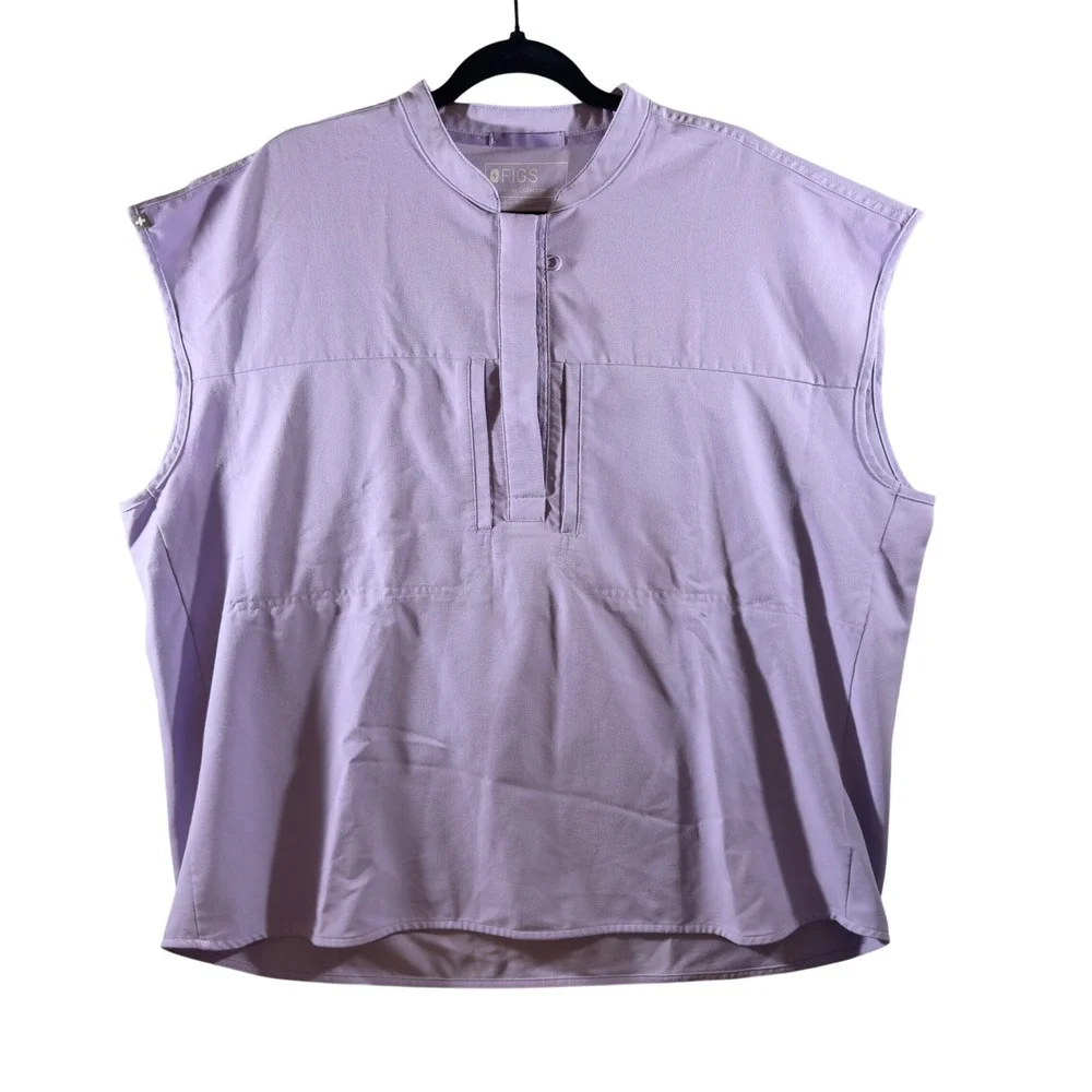 366 | FIGS Scrub Set‎ XL Lavender Jogger Pants & Top Technical Collection